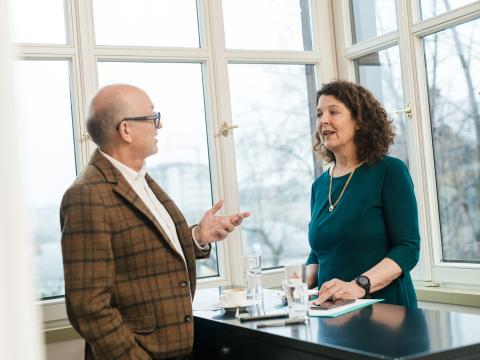 Bau Konflikt Lösung mit Dr. Claudia Zimmermann-Ganahl und DI JOhannes Schmidt